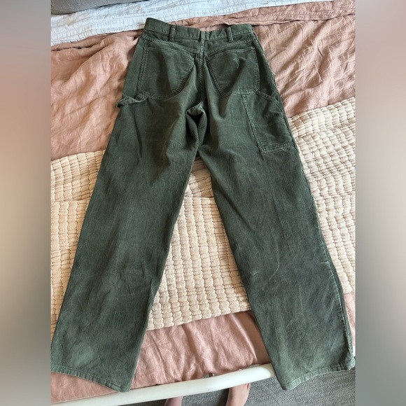 Vintage wide leg corduroy carpenter pant - Picture 4 of 6